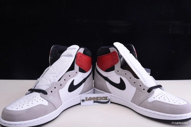 Light OG 1 Jordan High Grey Smoke Air 555088-126 1001